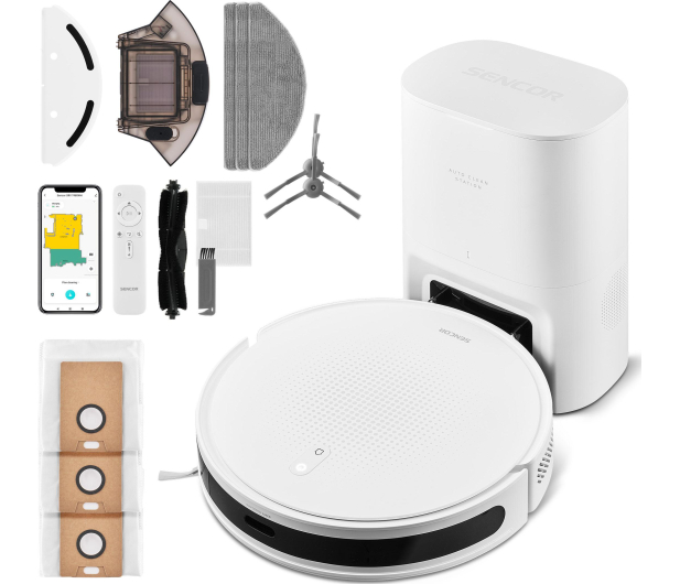Sencor Robot sprzątający SRV 7485WH biały - 1491030 - zdjęcie